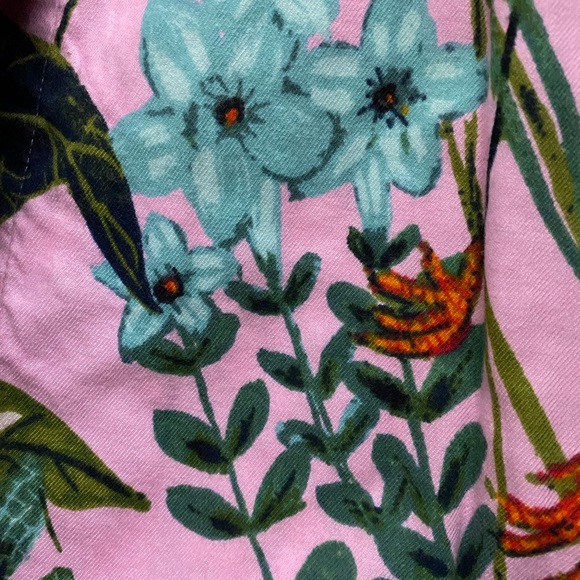 Anthropologie KELLY LOUISE JUDD BOTANICAL FLANNEL PYJAMA TOP only - Picture 5 of 6